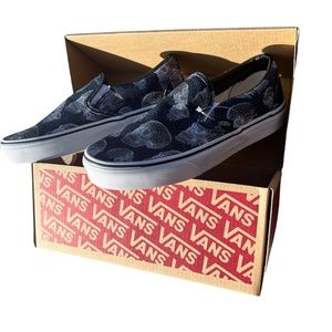 Vans Wire Skull slip on sneakers